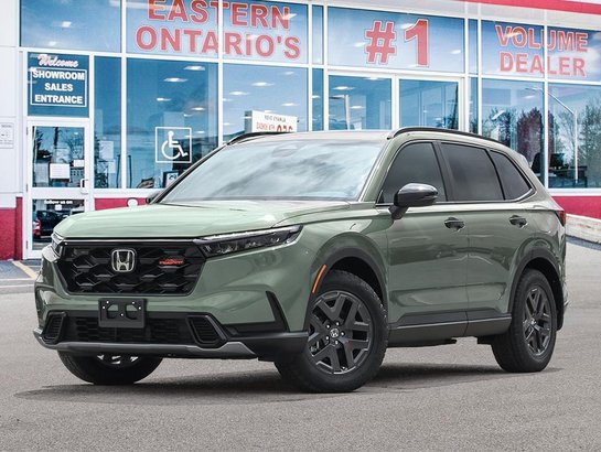 2026 Honda CR-V Hybrid 2026 Ash Green Metallic