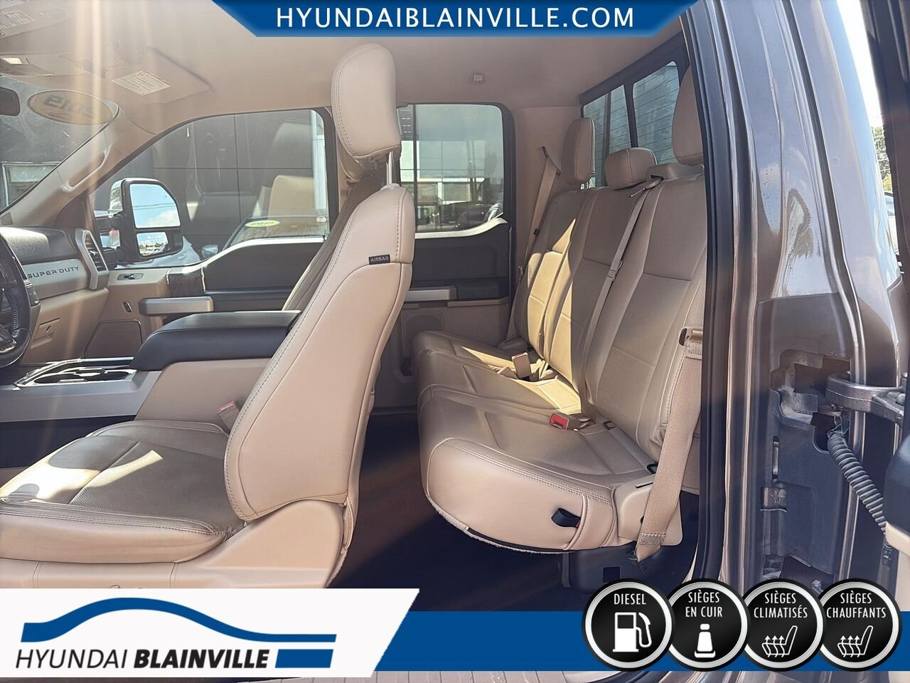 Ford Super Duty F-350 à roues arrière jumelées 2019 Brun Blainville - photo #10