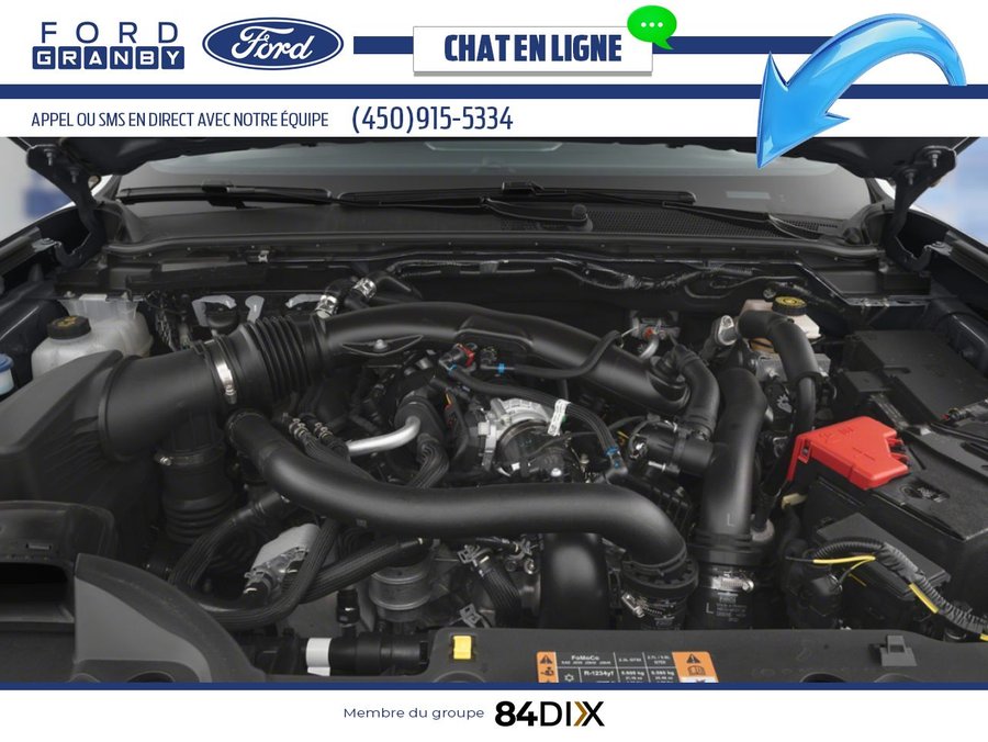 Ford Ranger Raptor cabine SuperCrew 4RM caisse de 5 pi 2025 Noir ombre