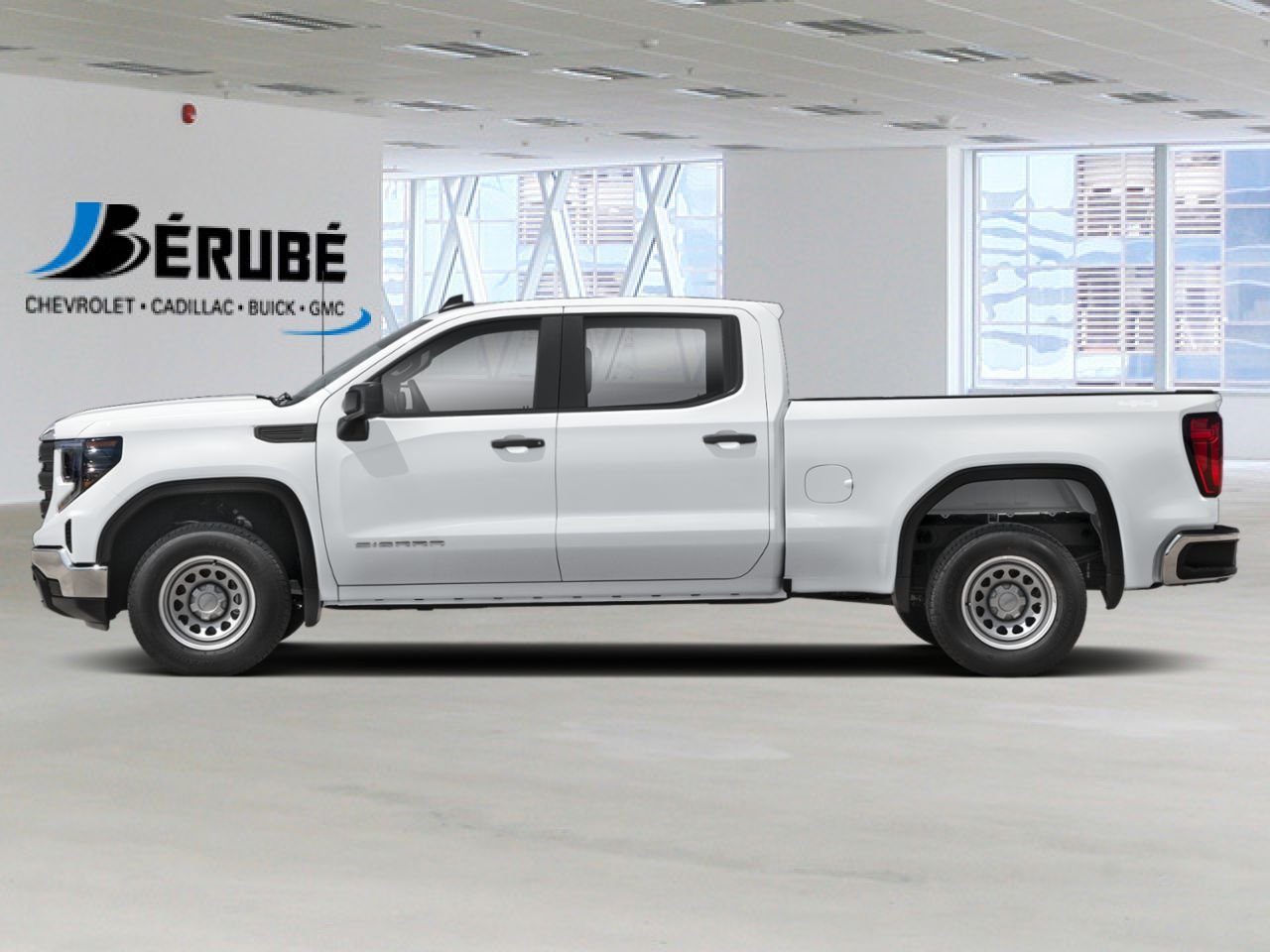 2026 GMC Sierra 1500 K1500 SIERRA CREW CAB PRO STD/BOX (1SA) SUMMIT WHITE Rivière-du-Loup - photo #1