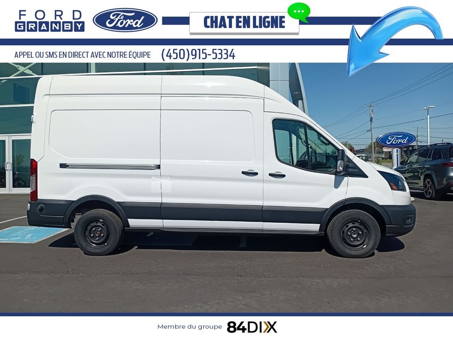 2024 Ford E-TRANSIT FOURGONNETTE UTILITAIRE White