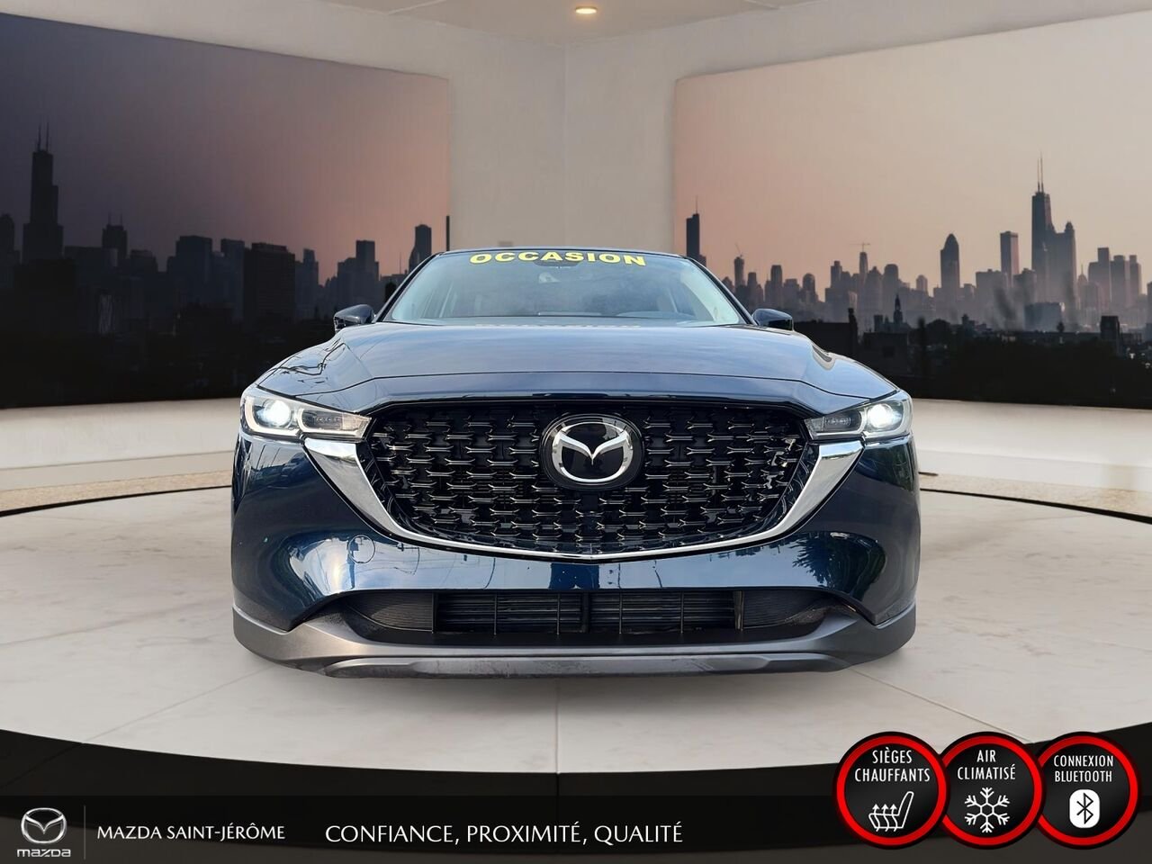 Mazda CX-5 2025 Bleu Saint-Jérôme - photo #2