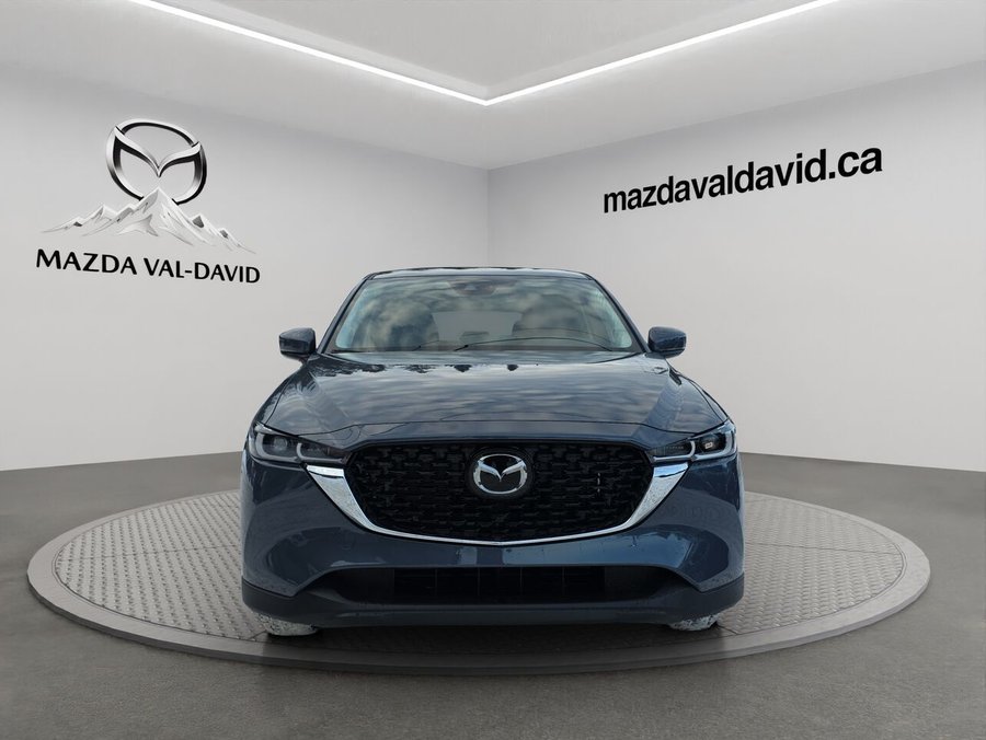 2025 Mazda CX-5 Gs, awd, sièges, volant et rétroviseurs chauffants, hayon électrique Polymetal Metallic