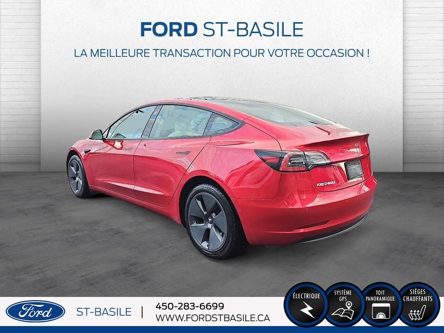 2022 TESLA MODEL 3 2022 Red