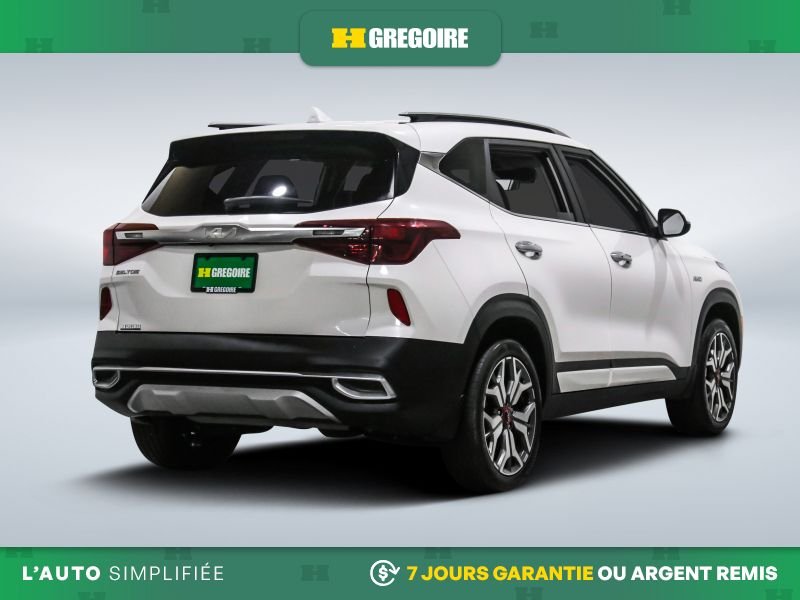 Kia Seltos 821104 | SX Turbo AUTO A/C CUIR TOIT NAV MAGS CAM RECUL BLE 2023 Blanc Laval - photo #10
