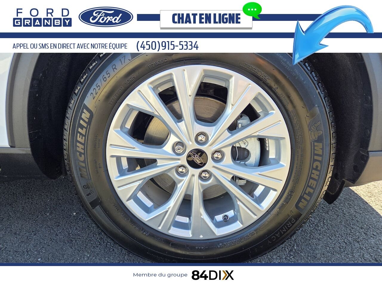 Ford Escape 2025 Blanc Granby - photo #24
