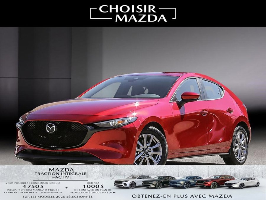 2025 Mazda Mazda3 Sport 2025 Soul Red Crystal Metallic
