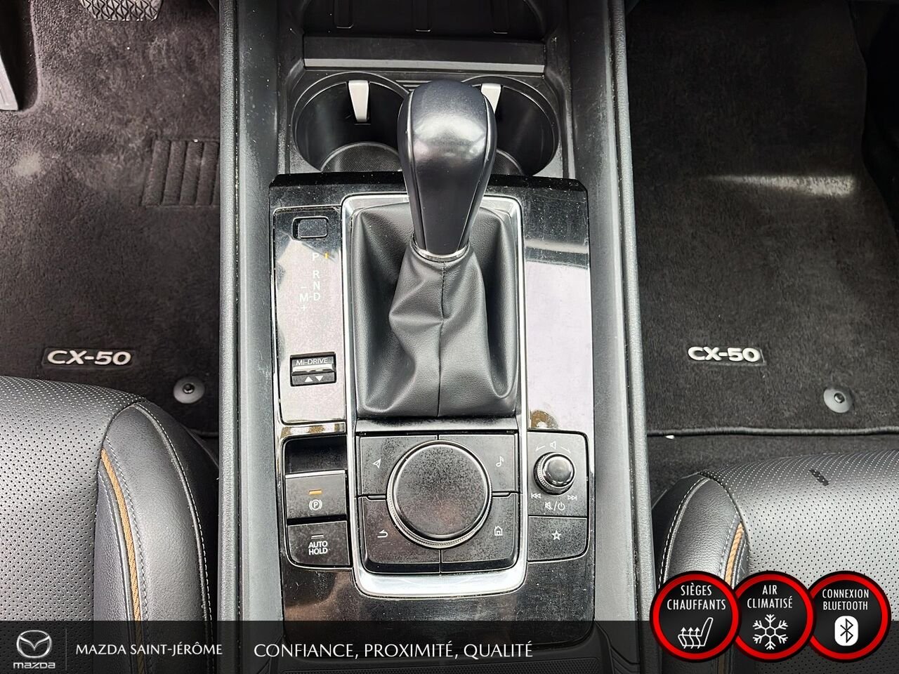 2024 Mazda CX-50 GT avec moteur turbo | TOIT PANORAMIQUE | CUIR | AWD | Black Saint-Jérôme - photo #19
