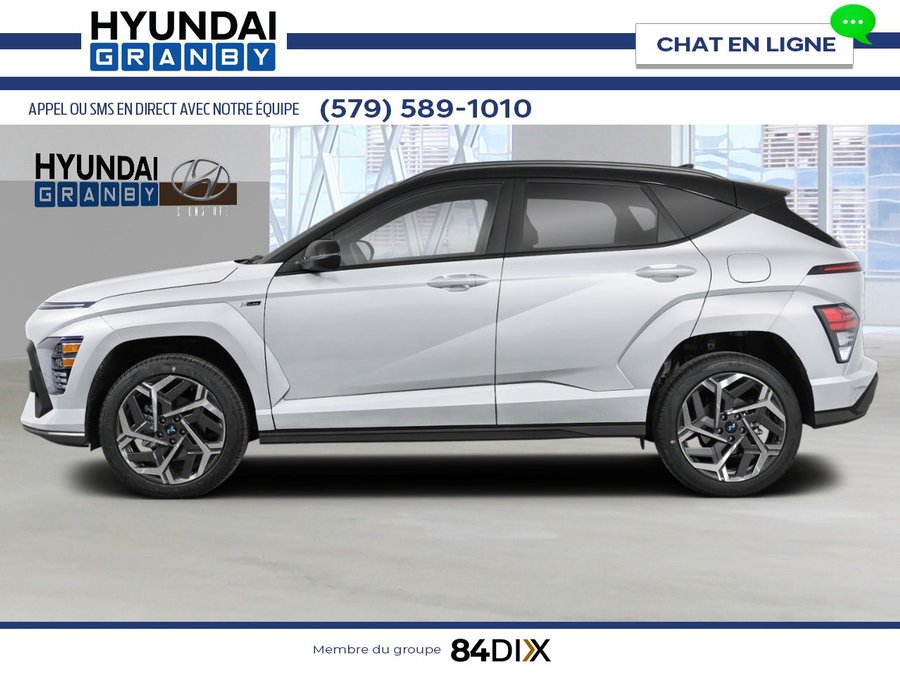 HYUNDAI Kona 2026 2026 Blanc Atlas avec toit Noir abyssal