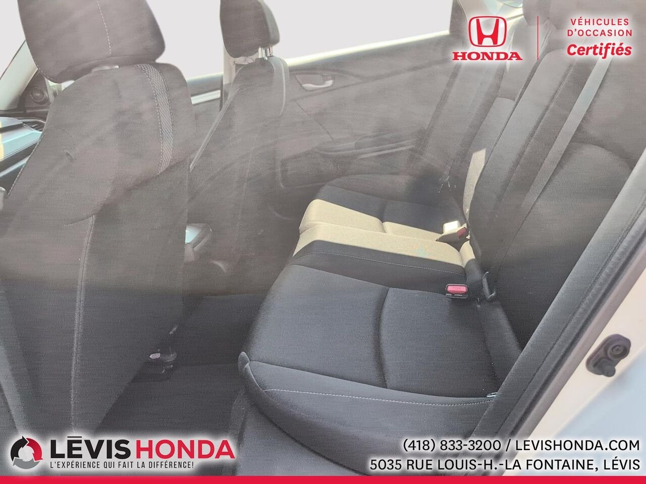 Honda Civic LX LX BM 2019 Blanc Lévis - photo #17