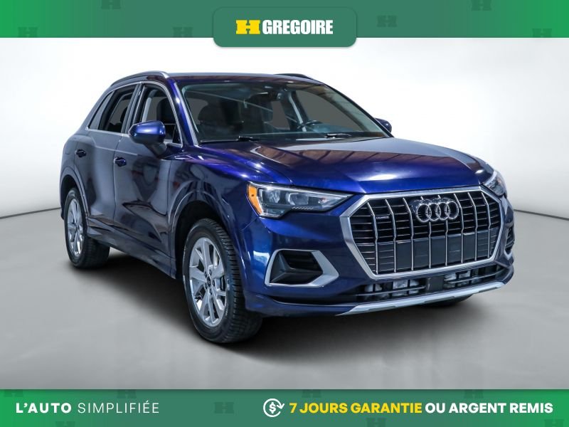 Audi Q3 2022 2022 Bleu