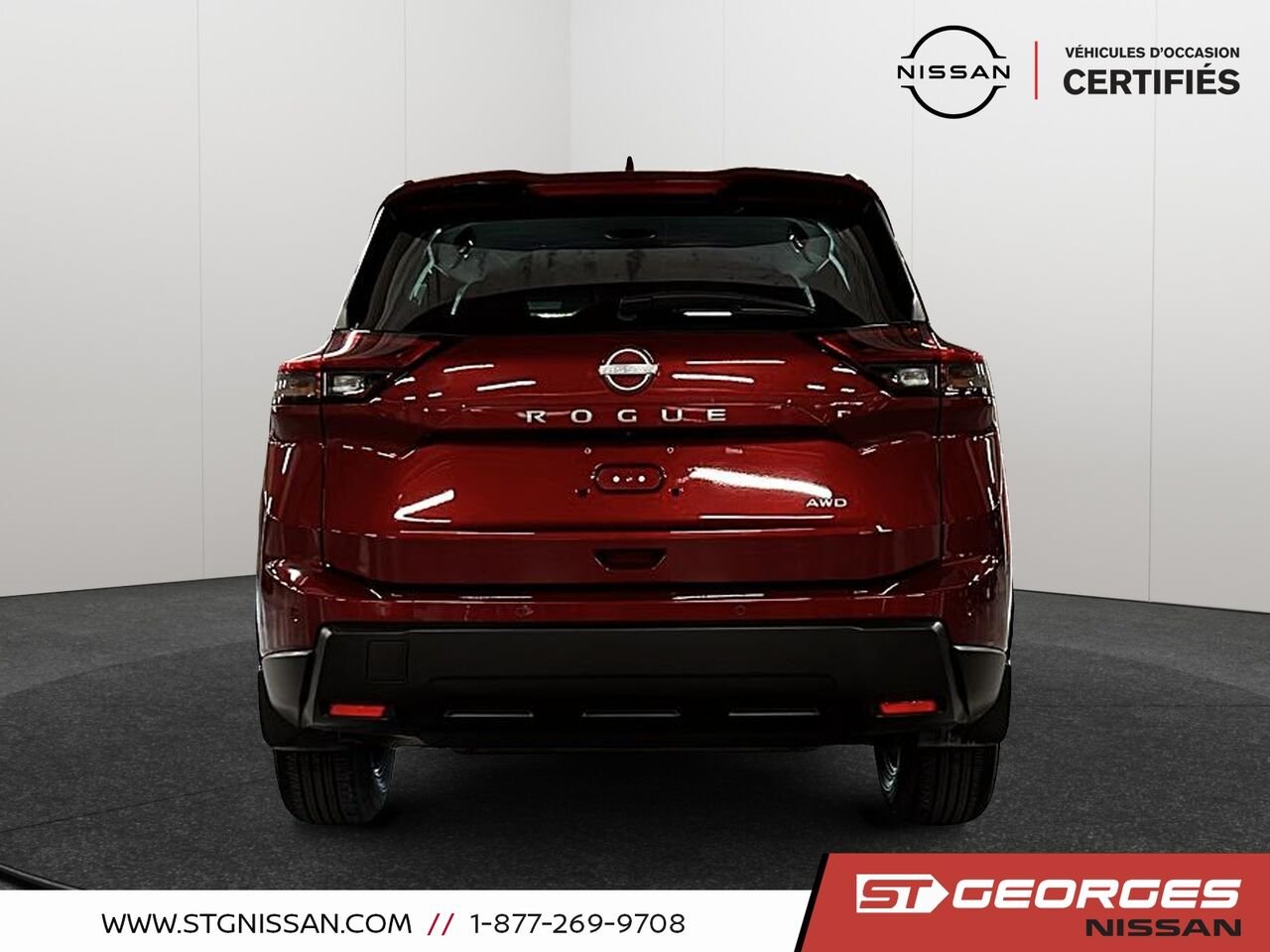 Nissan Rogue 2024 Rouge Saint-Georges - photo #2