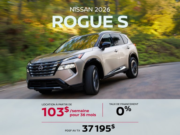 Nissan blainville Accueil avril ROGUE