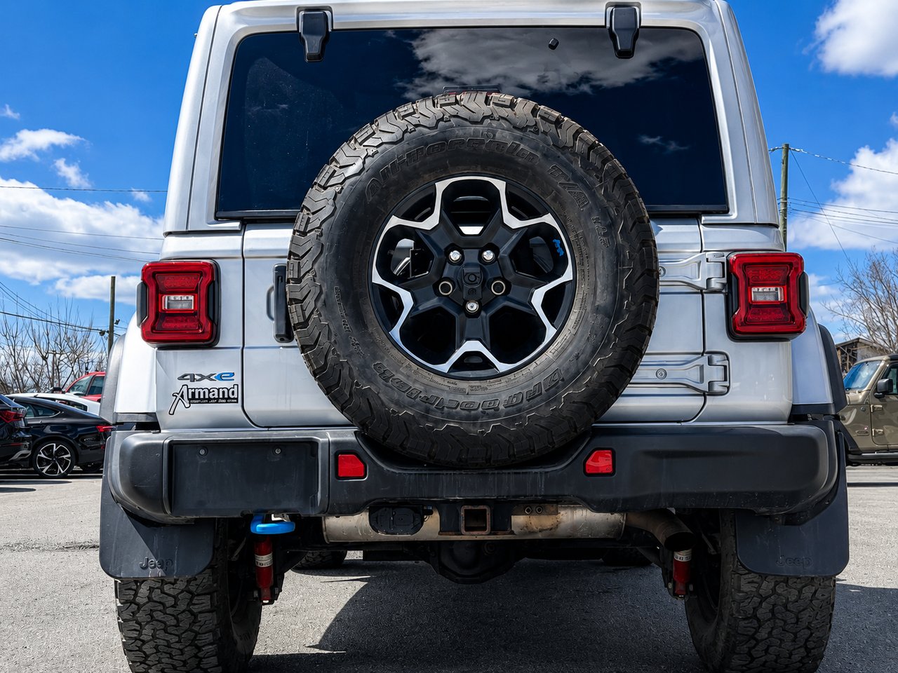 2022 Jeep Wrangler 4xe RUBICON Silver Granby - photo #5