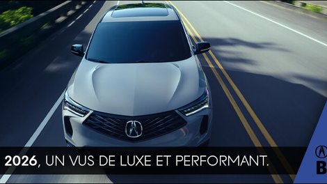Découvrez le tout nouveau Acura RDX 2026 : luxe, performance et technologie réunis