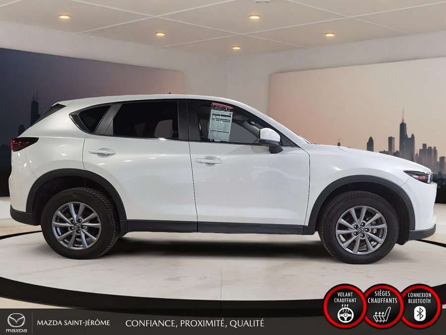 Mazda CX-5 GS | AWD | CUIR | MAGS | 2025 Blanc