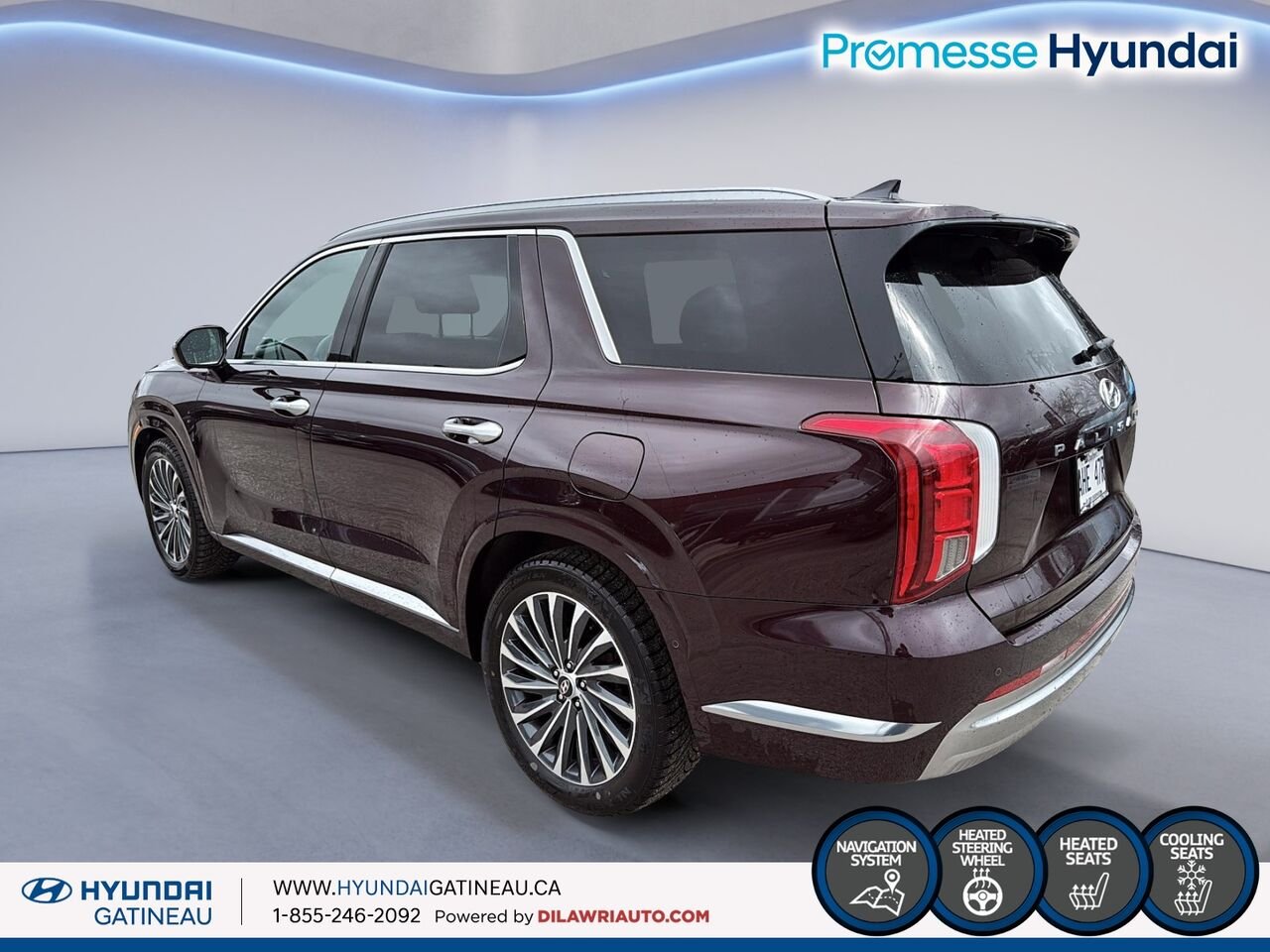 2024 Hyundai Palisade Red Gatineau - photo #3