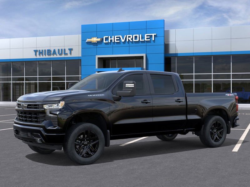 2026 CHEVROLET Silverado 1500 RST cabine multiplace 4RM 157 po Black Sherbrooke - photo #1