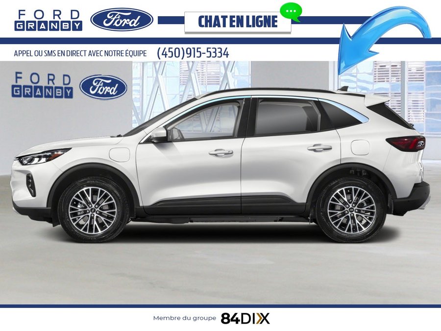 Ford Escape VHR TA 2025 Noir agate métallisé