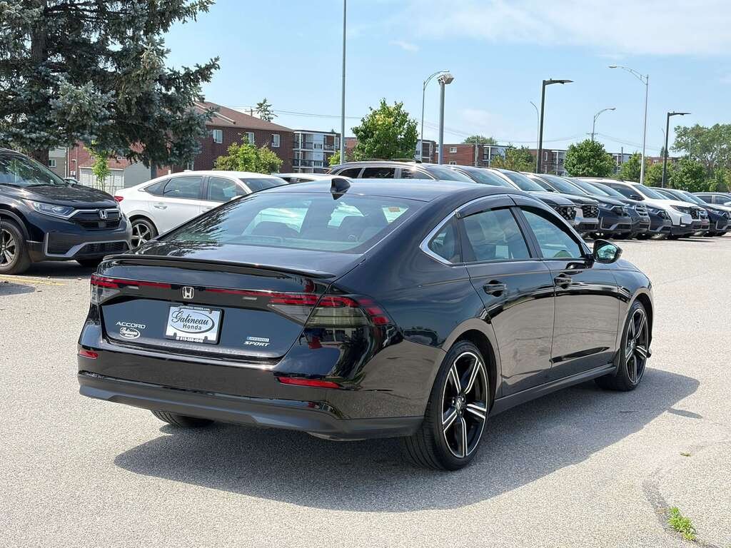 Honda Accord Sport 2024 Noir Gatineau - photo #5