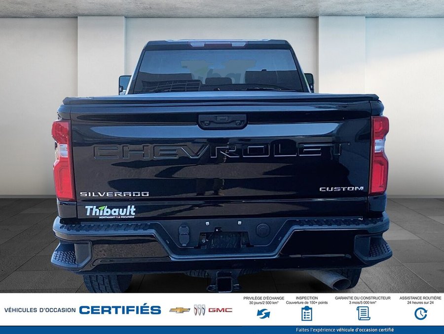 CHEVROLET SILVERADO Custom cabine multiplace 4RM 159 po 2020 Noir
