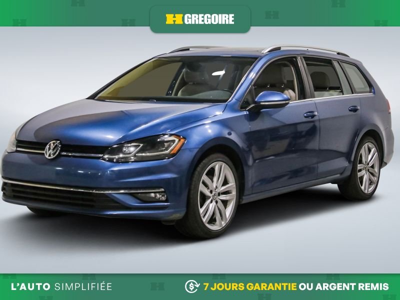 Volkswagen Golf 2019 Bleu Laval - photo #2