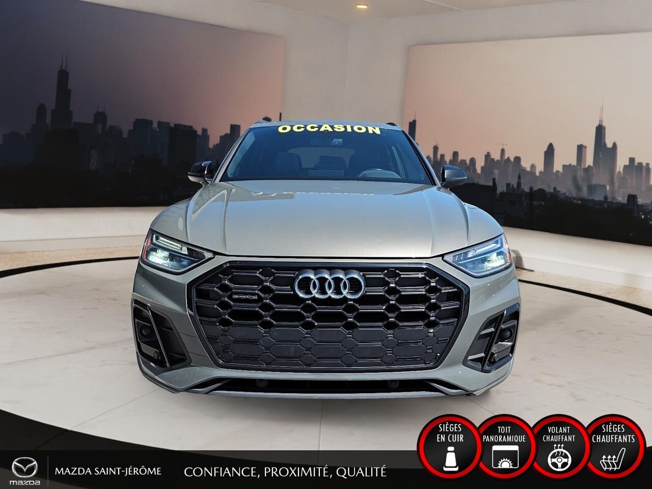 2023 Audi Q5 Progressiv 45 TFSI quattro Grey Saint-Jérôme - photo #2