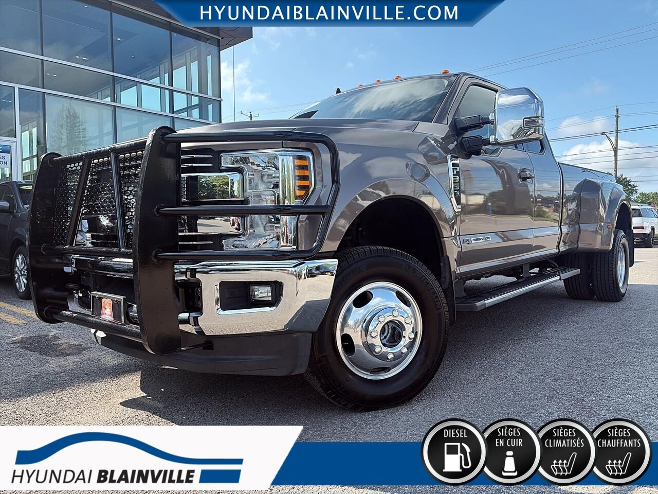 Ford Super Duty F-350 à roues arrière jumelées 2019 Brun Blainville - photo #0