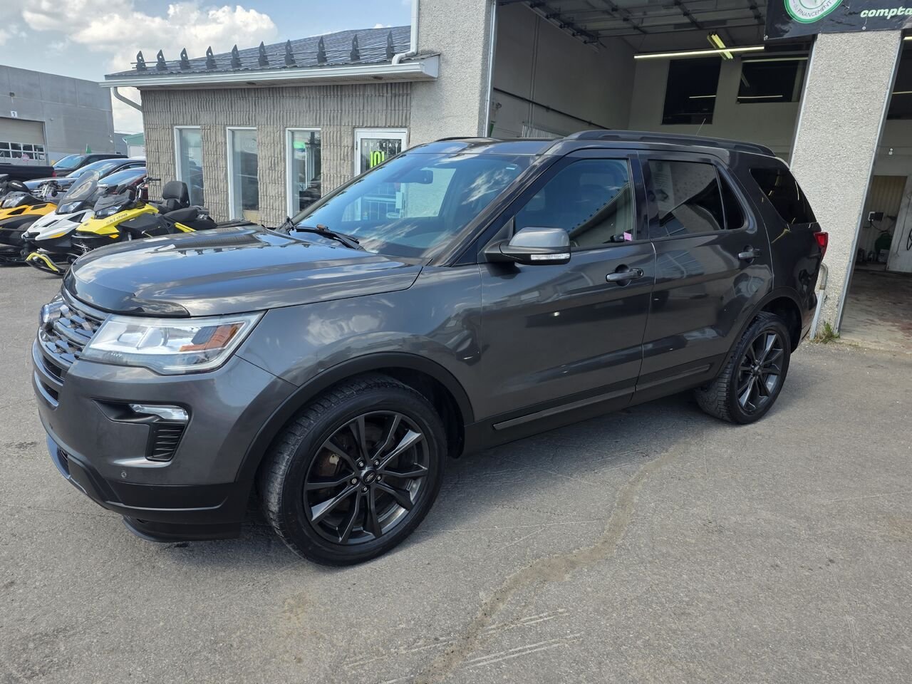 2018 Ford exolorer Grey  - photo #1