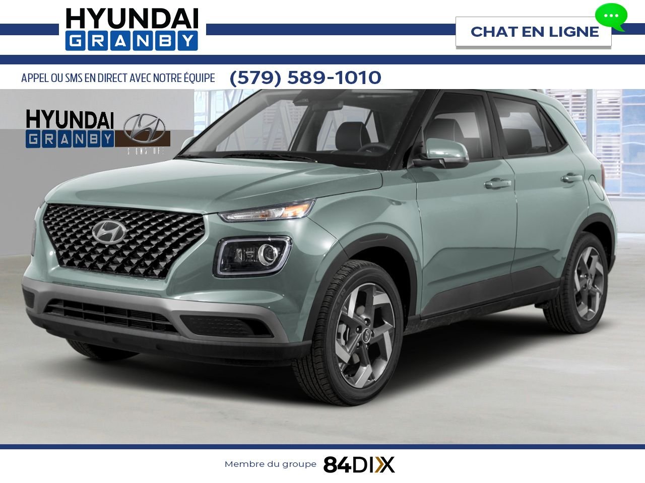 HYUNDAI Venue 2026 Vert mirage Granby - photo #0