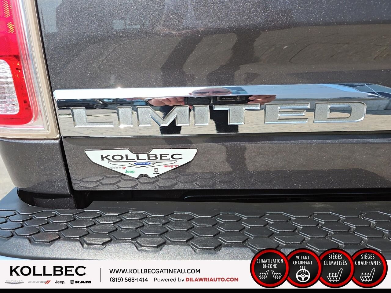 2016 RAM 1500 Limited CREWCAB 4x4 Grey Ottawa & Gatineau - photo #16