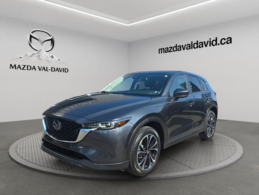 2025 Mazda CX-5 4 pneu hivers inclus, Gs, awd, Toit ouvrant, volant et rétroviseurs chauffants, hayon électrique Polymetal Metallic
