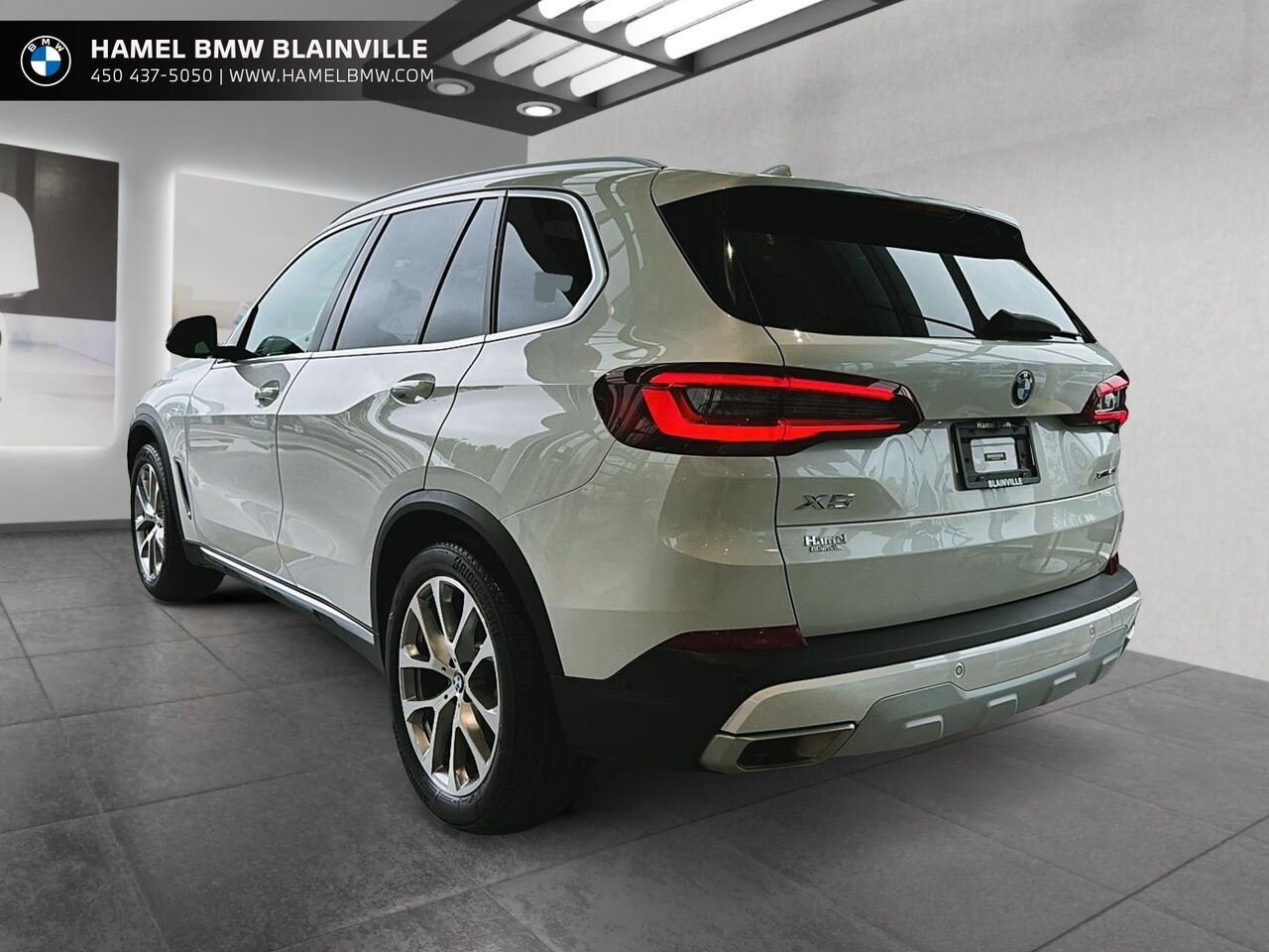BMW X5 xDrive40i véhicule d'activités sportives 2023 Blanc Blainville - photo #3