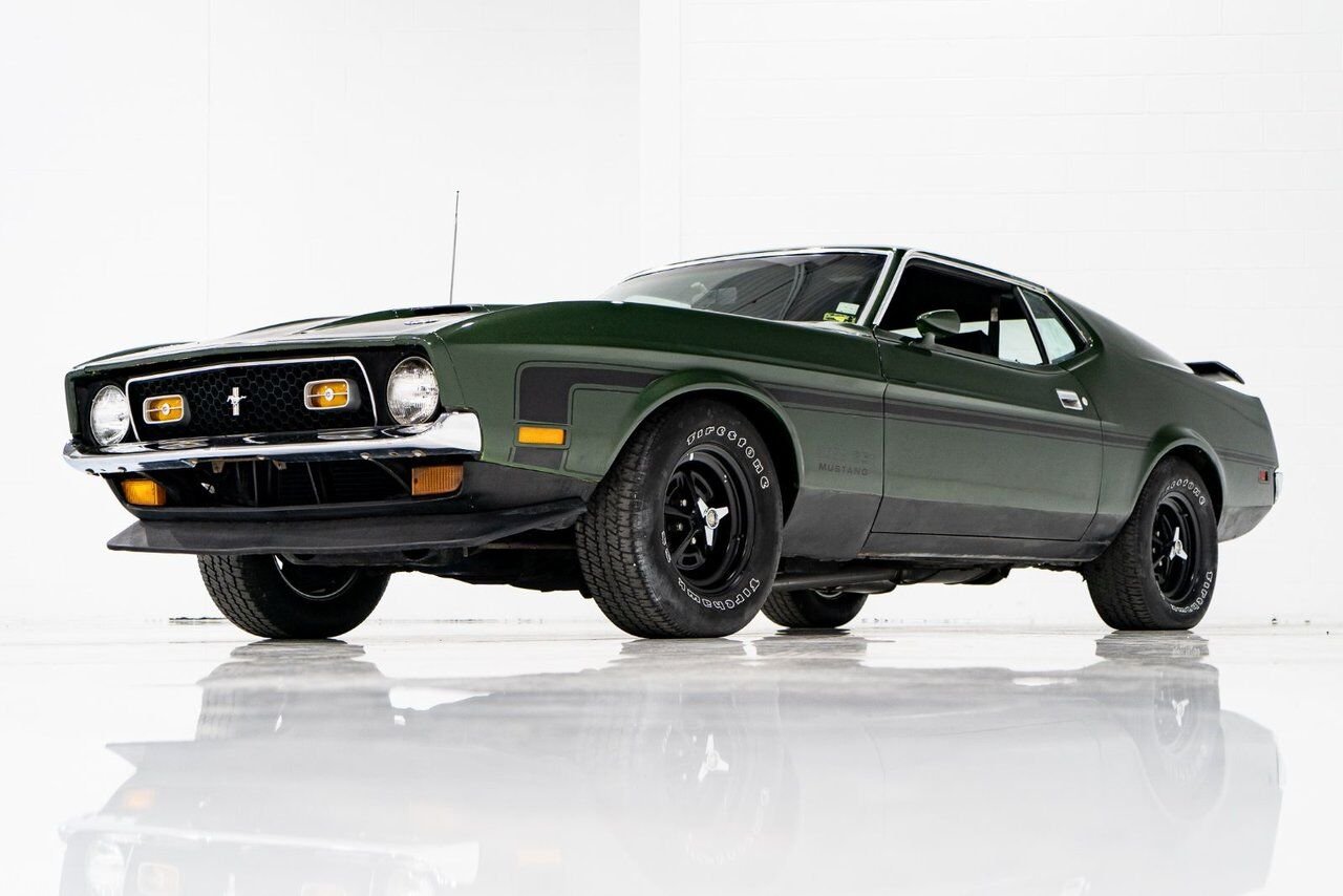 Ford Mustang * PRIX EN USD * Boss 351 Project Car 1971 Vert Montréal - photo #24