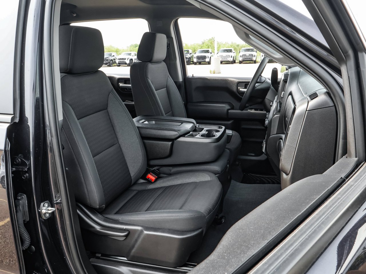 2024 Chevrolet Silverado 1500 4WD Crew Cab 147 Custom Trail Boss Grey Sherwood Park - photo #14