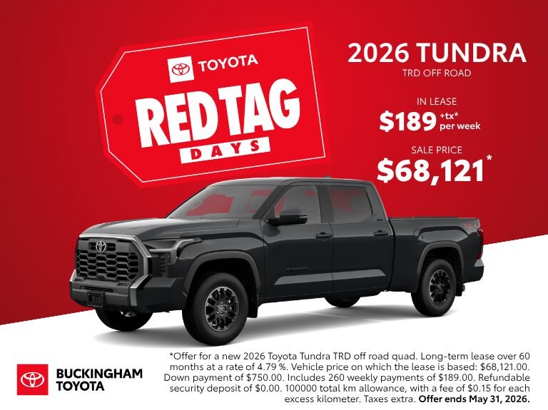 2026 Mai   Banner Toyota Tundra