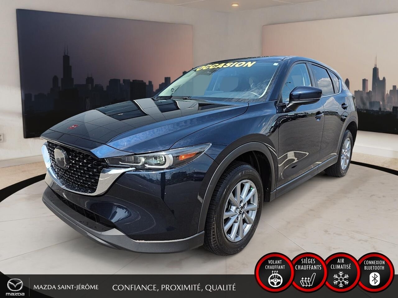 Mazda CX-5 2023 Bleu Saint-Jérôme - photo #0
