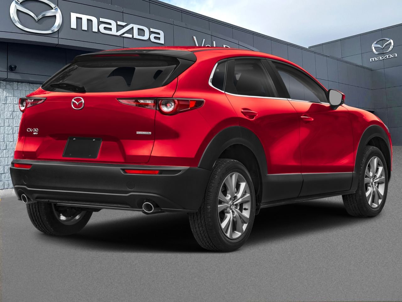 2026 Mazda CX-30 GS TI, COMMANDE AUDIO AU VOLANT, VOLANT CHAUFFANT Soul Red Crystal Metallic Val-David - photo #2