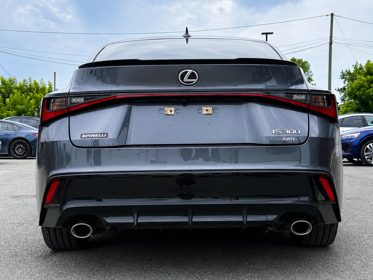 Lexus IS300 Fsport 2023 Gris Granby - photo #5