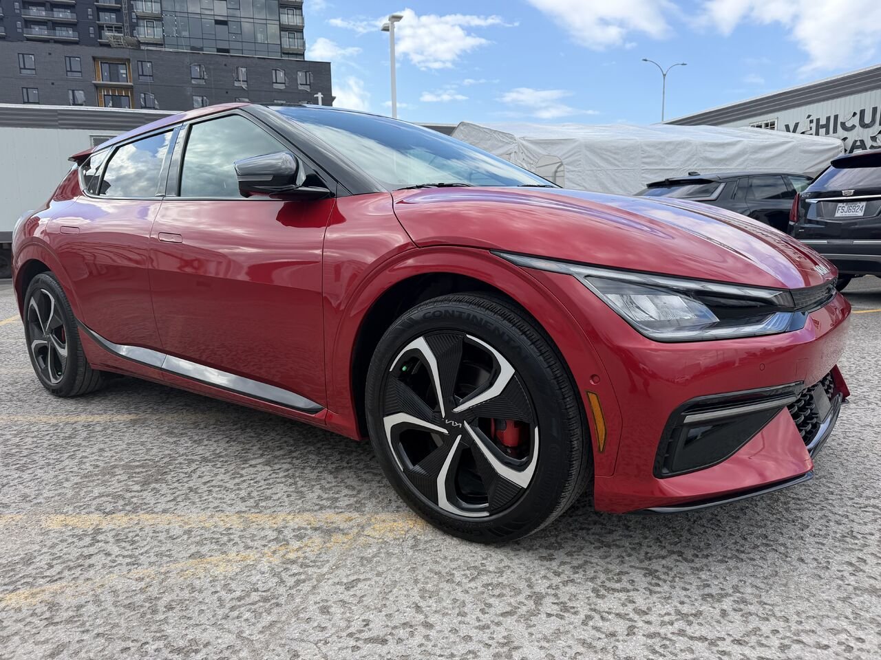 2024 Kia EV6 GT-Line AWD Red Laval - photo #1
