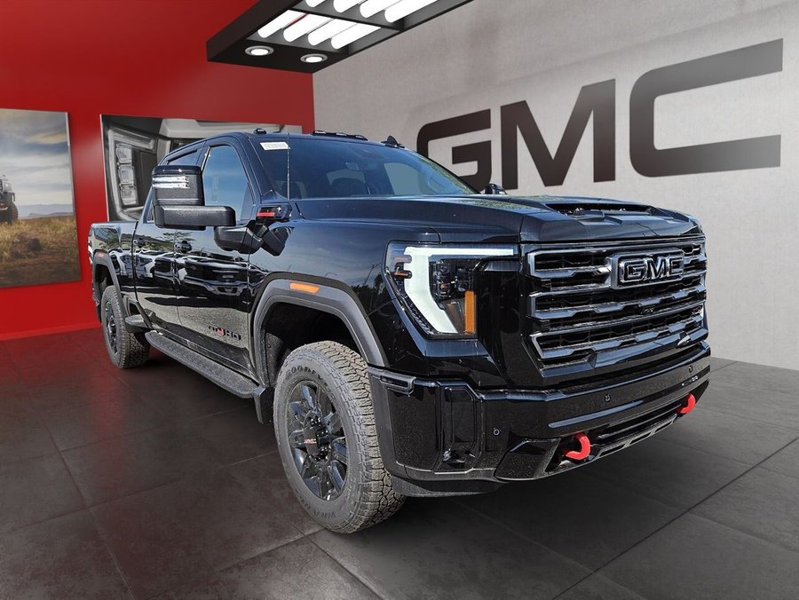 GMC Sierra 2500HD AT4 cabine multiplace 4RM 159 po 2026 NOIR ONYX