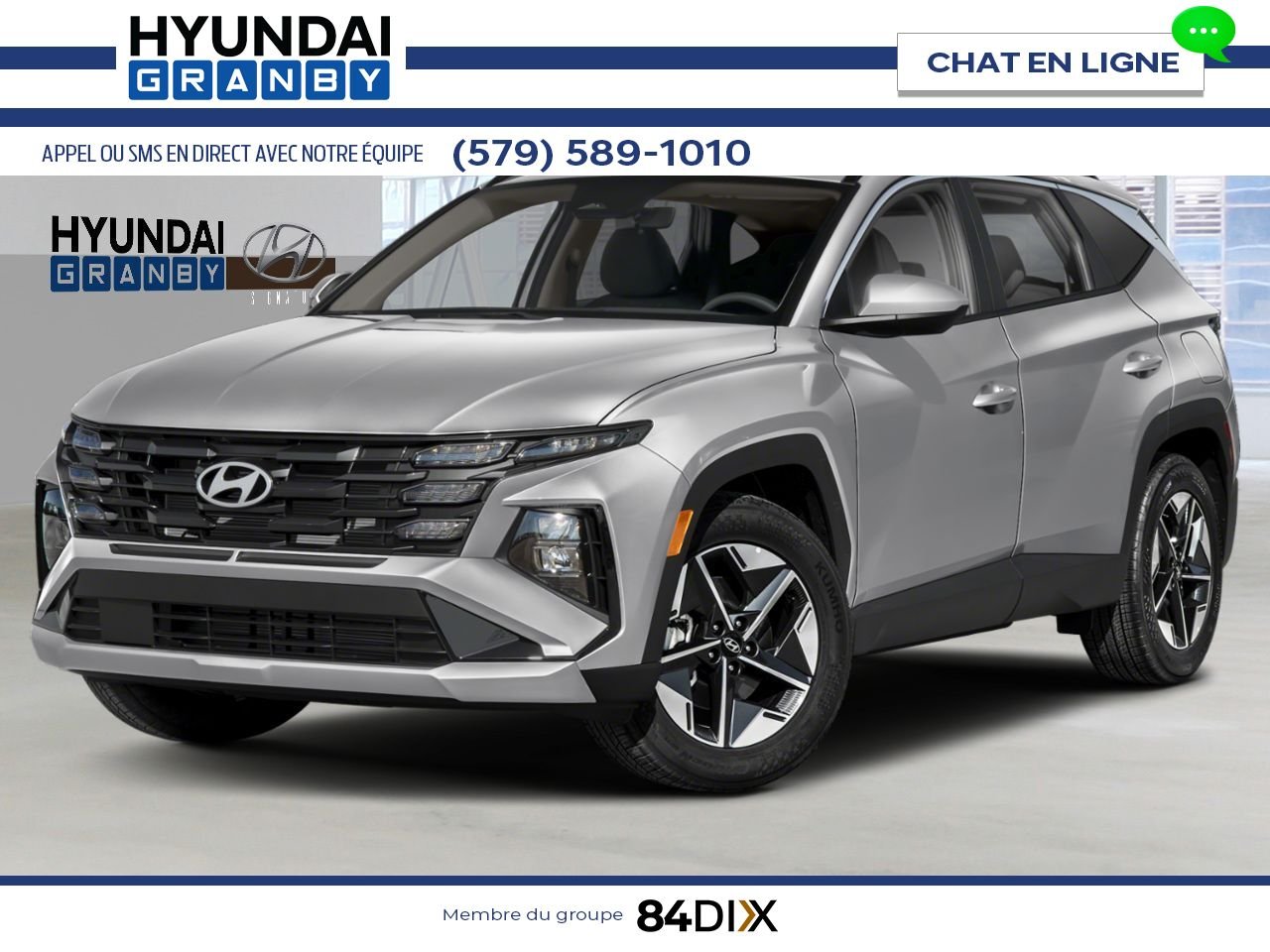 HYUNDAI Tucson 2026 Argent miroitant Granby - photo #0