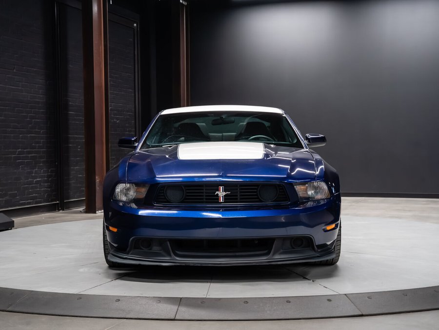 2012 Ford Mustang 2012 Blue