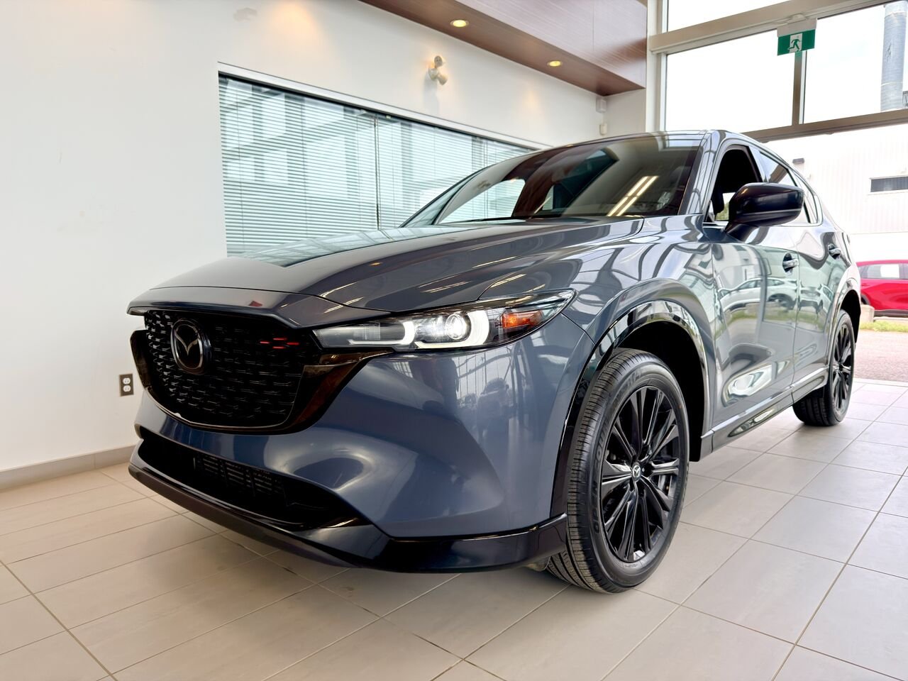 Mazda CX-5 2022 Gris Notre-Dame-des-Prairies - photo #5