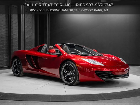 2014 McLaren MP4-12C 2014 Red