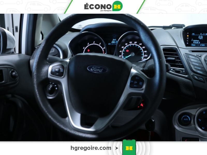 Ford Fiesta 822000 | SE GR ÉLEC A/C BLUETOOTH 2017 Blanc Laval - photo #13