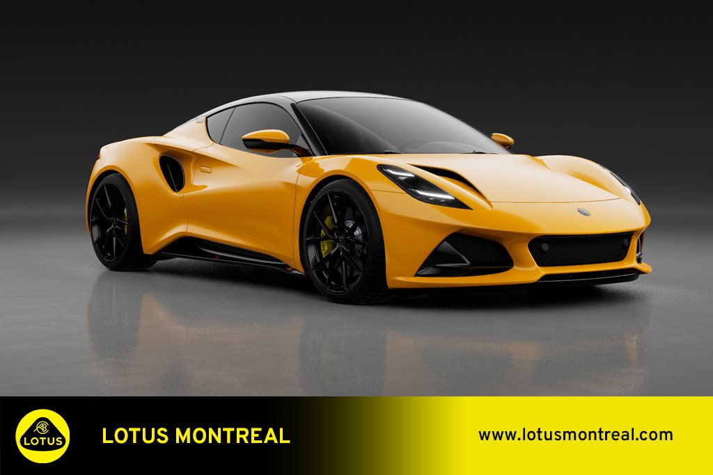 2025 Lotus Emira V6 Coupe Yellow Kirkland - photo #2