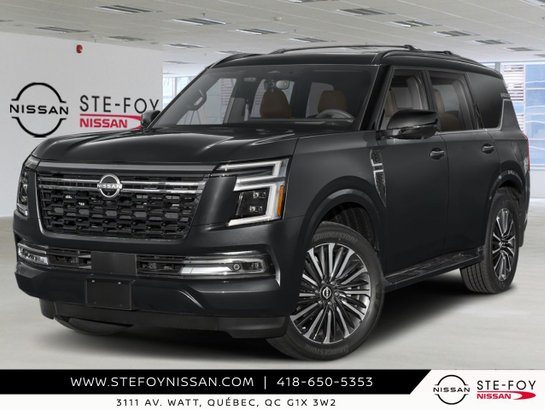 2026 NISSAN ARMADA PLATINE RÉSERVE 2026 Black