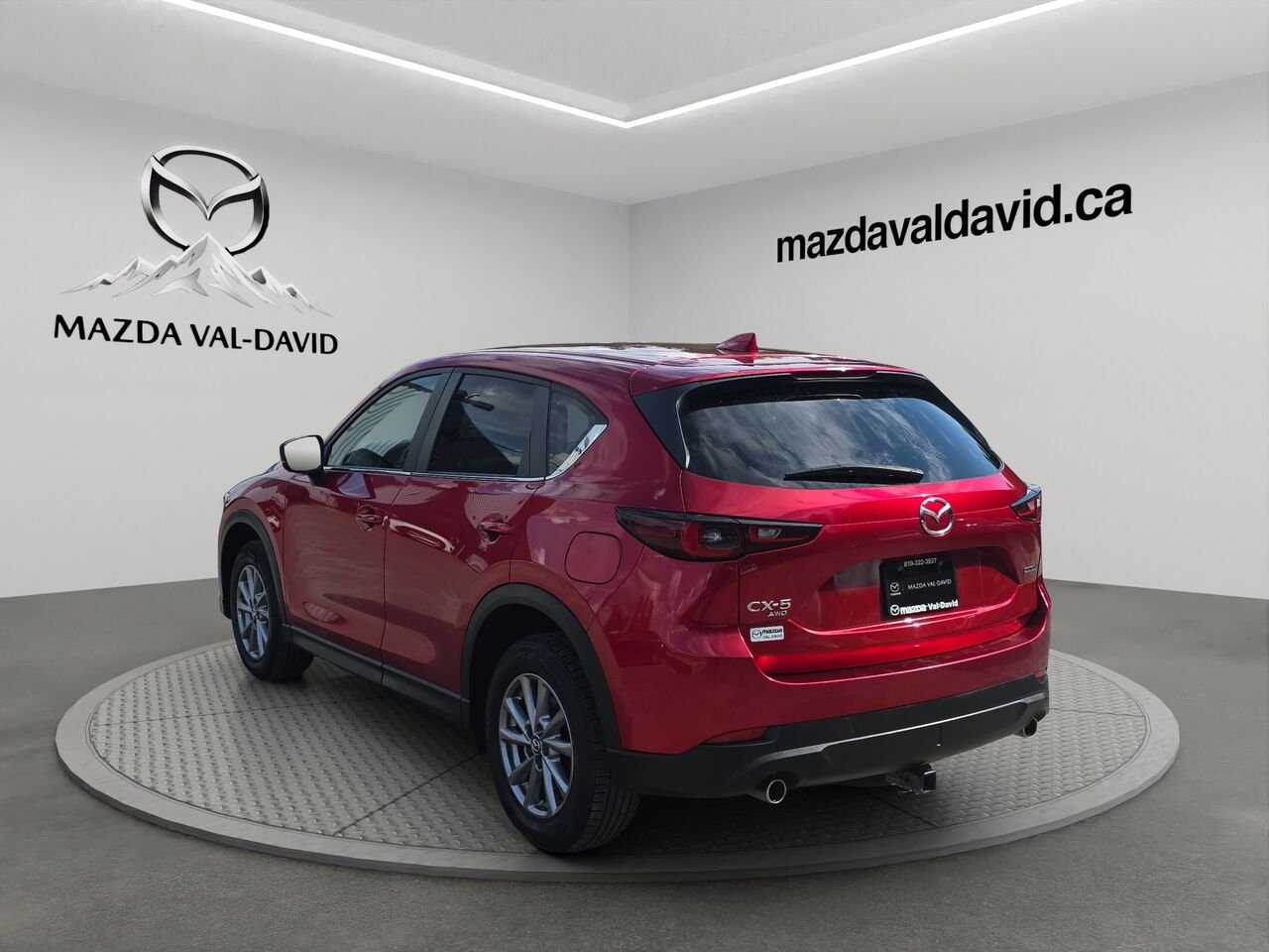 Mazda CX-5 GS TI, toit ouvrant, cruise control, volant chauffant 2022 Rouge Val-David - photo #22