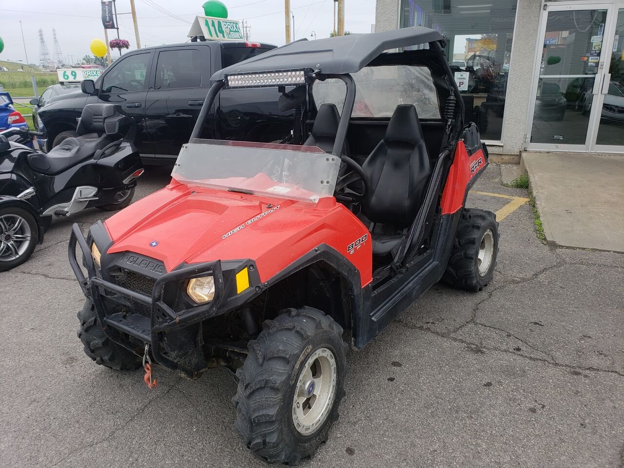 2012 polaris rzr Red  - photo #2